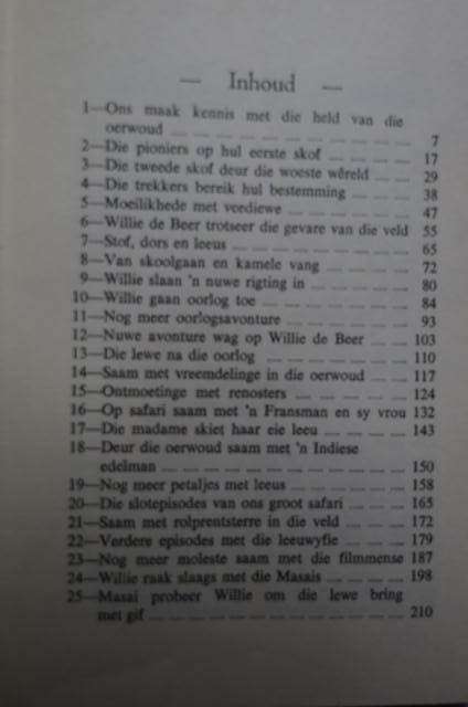 Die held van die oerwoud. Pieter de Waal. Verhaal van Willie de Beer in Duits-Oos Afrika 1914 - 1948